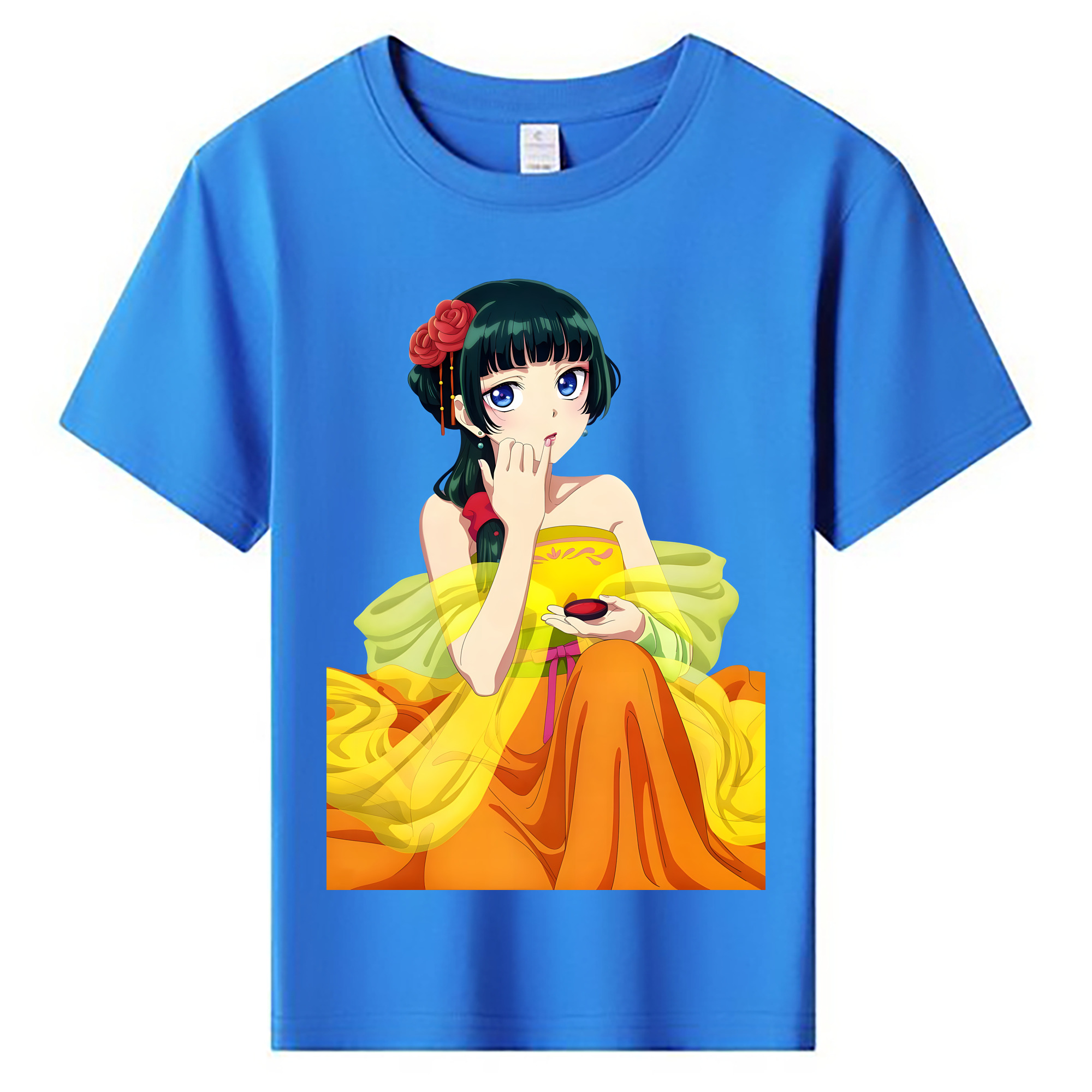 （画像用） 薬屋のひとりごと The Apothecary Diaries 綿100％キッズTシャツ（フロントプリント）